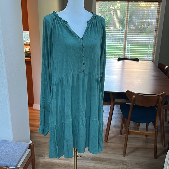 Knox rose brand boho popover midi dress - Picture 1 of 9